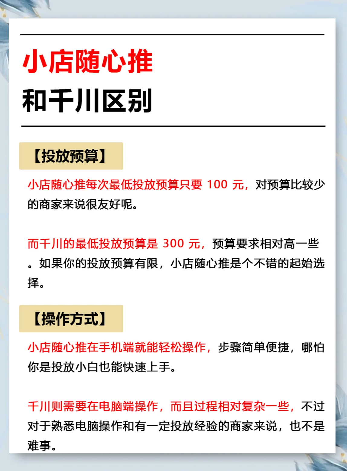 小店随心推怎么投放=小店随心推怎么投放对标达人