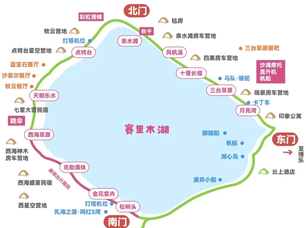 赛里木湖住宿免门票攻略的简单介绍