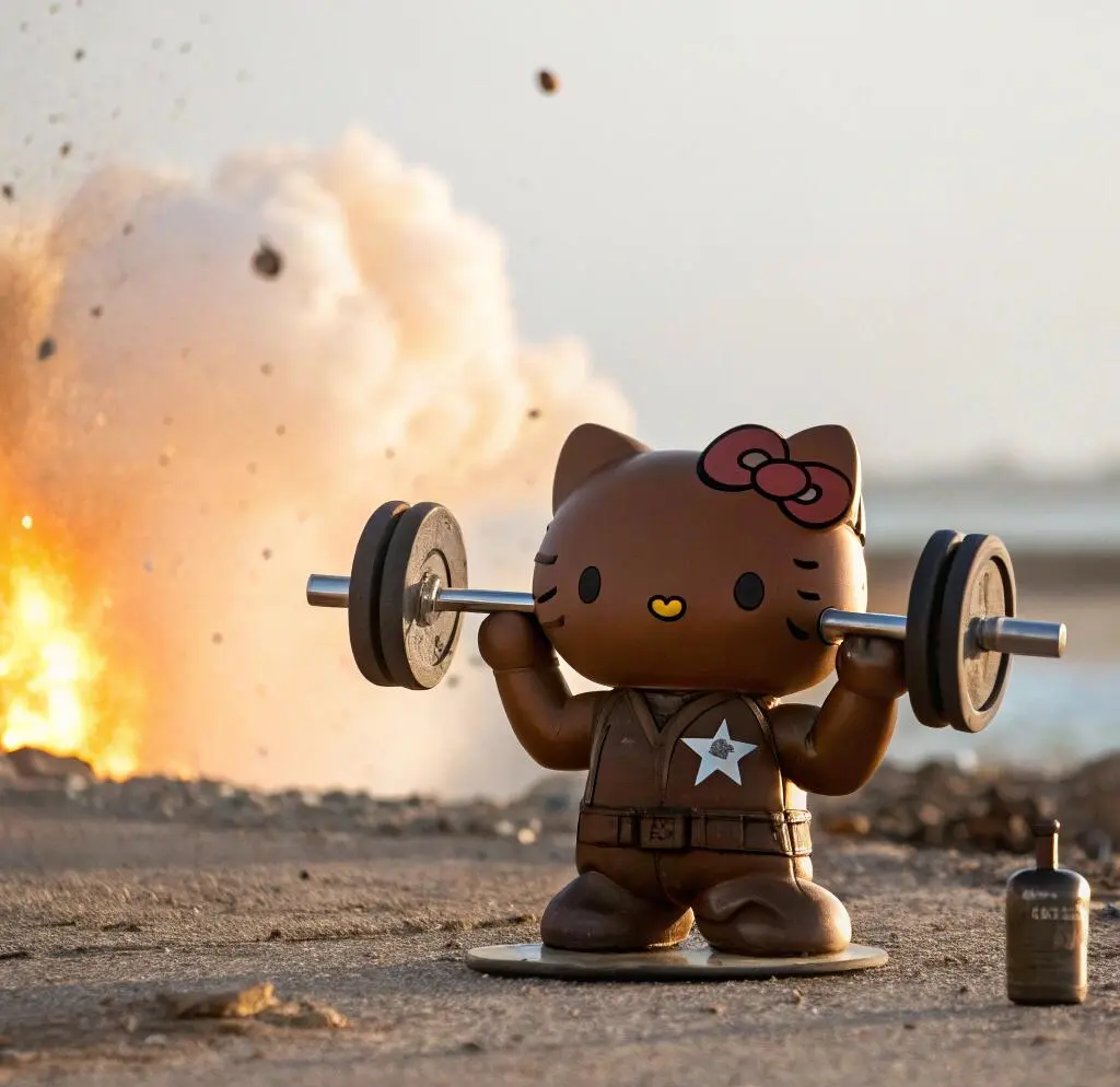 磁力kitty健身=kitty猫 磁力神器