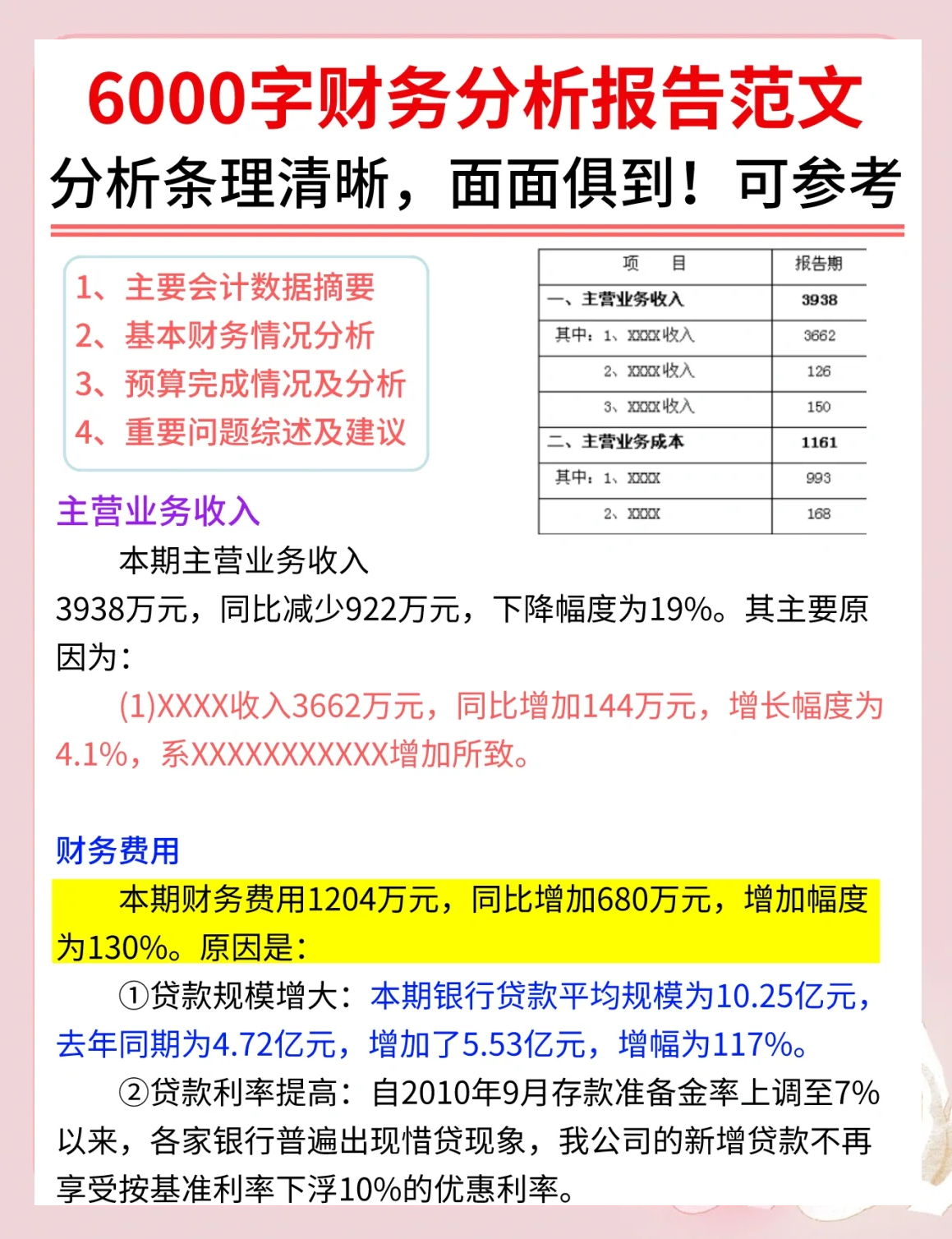 买卖股票的财务分析报告