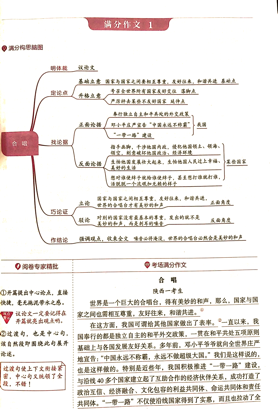 关于九年级作文结构专项（总分总/并列/递进）的信息