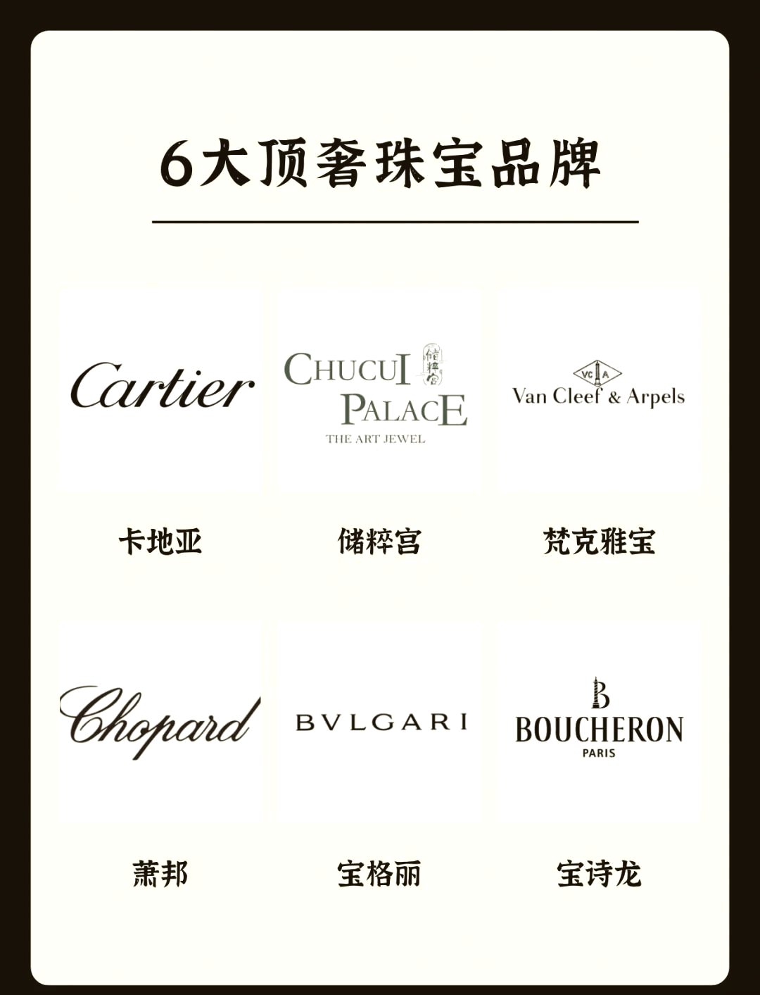 世界前十大珠宝品牌排名(世界十大珠宝品牌排名视频)