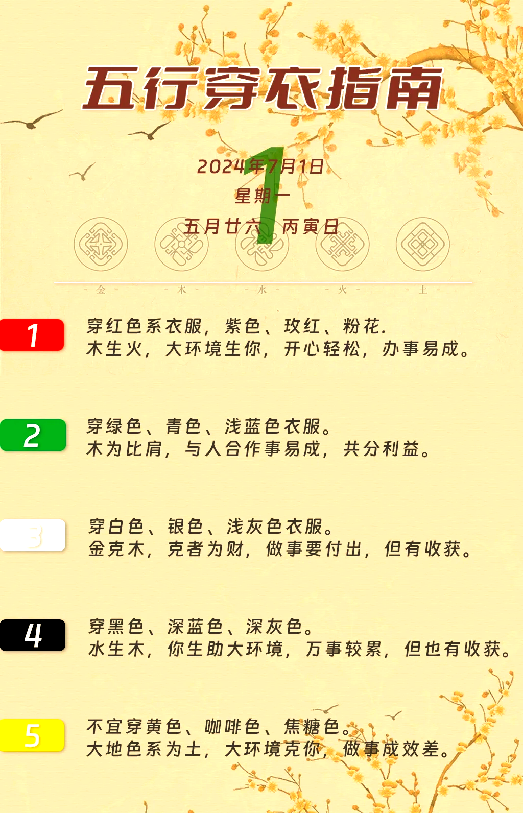 7月3日生肖运势穿衣指南(2021年7月3日特吉生肖小运播报)