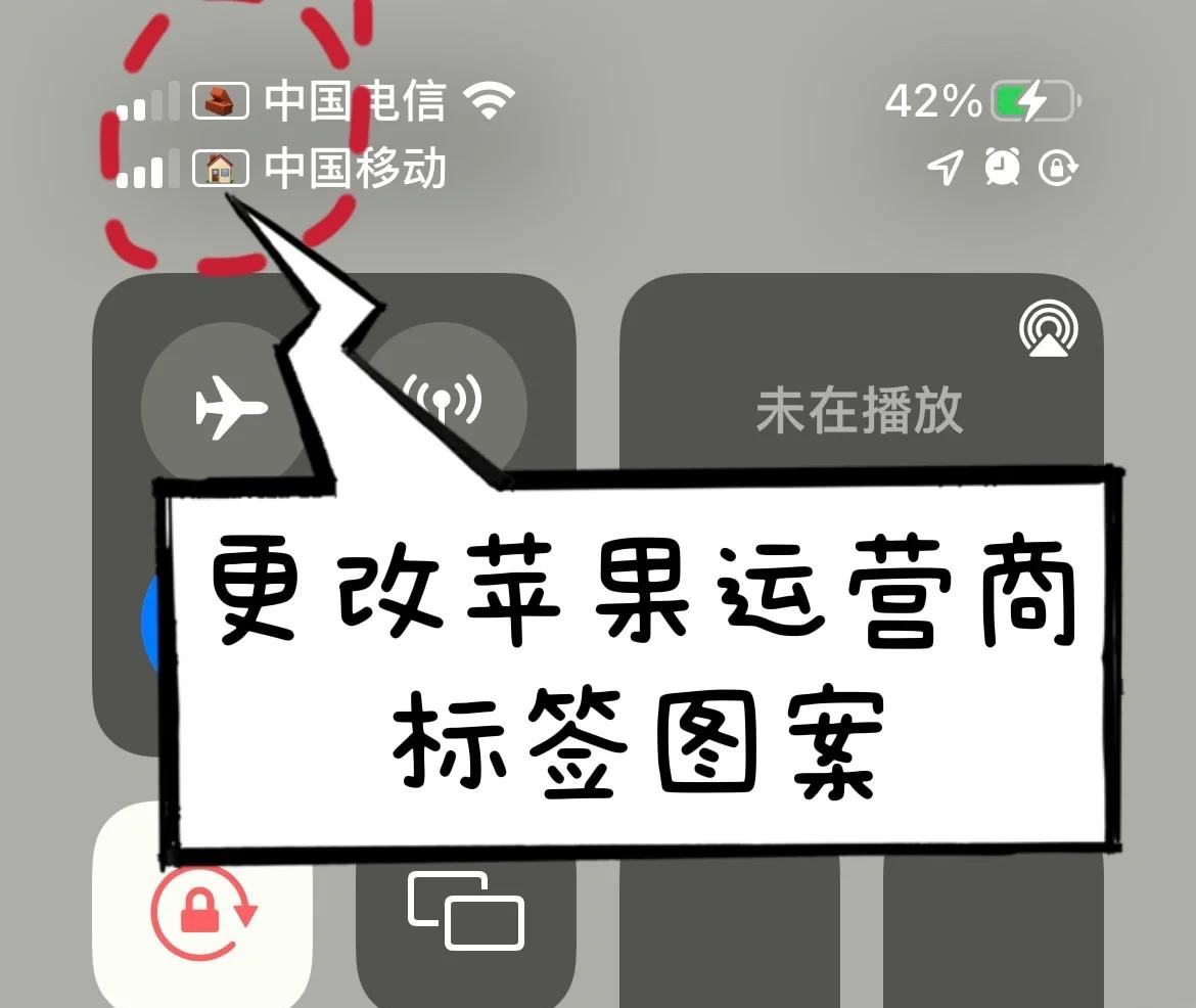 iphone4s运营商图标的简单介绍