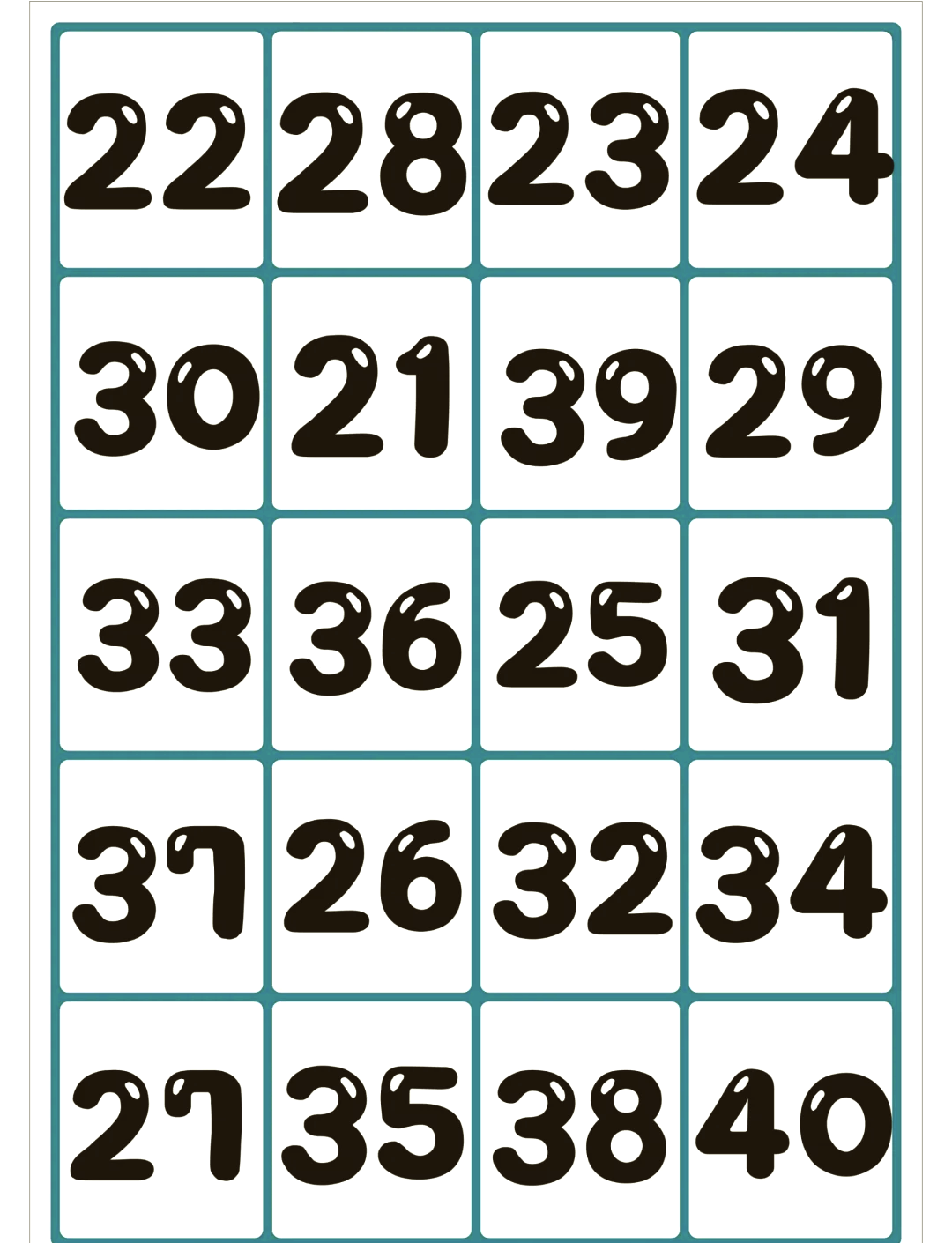 统打一数字