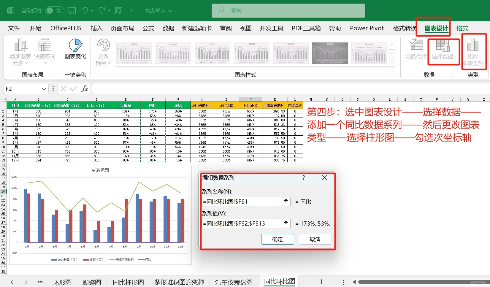 数据一键生成图表