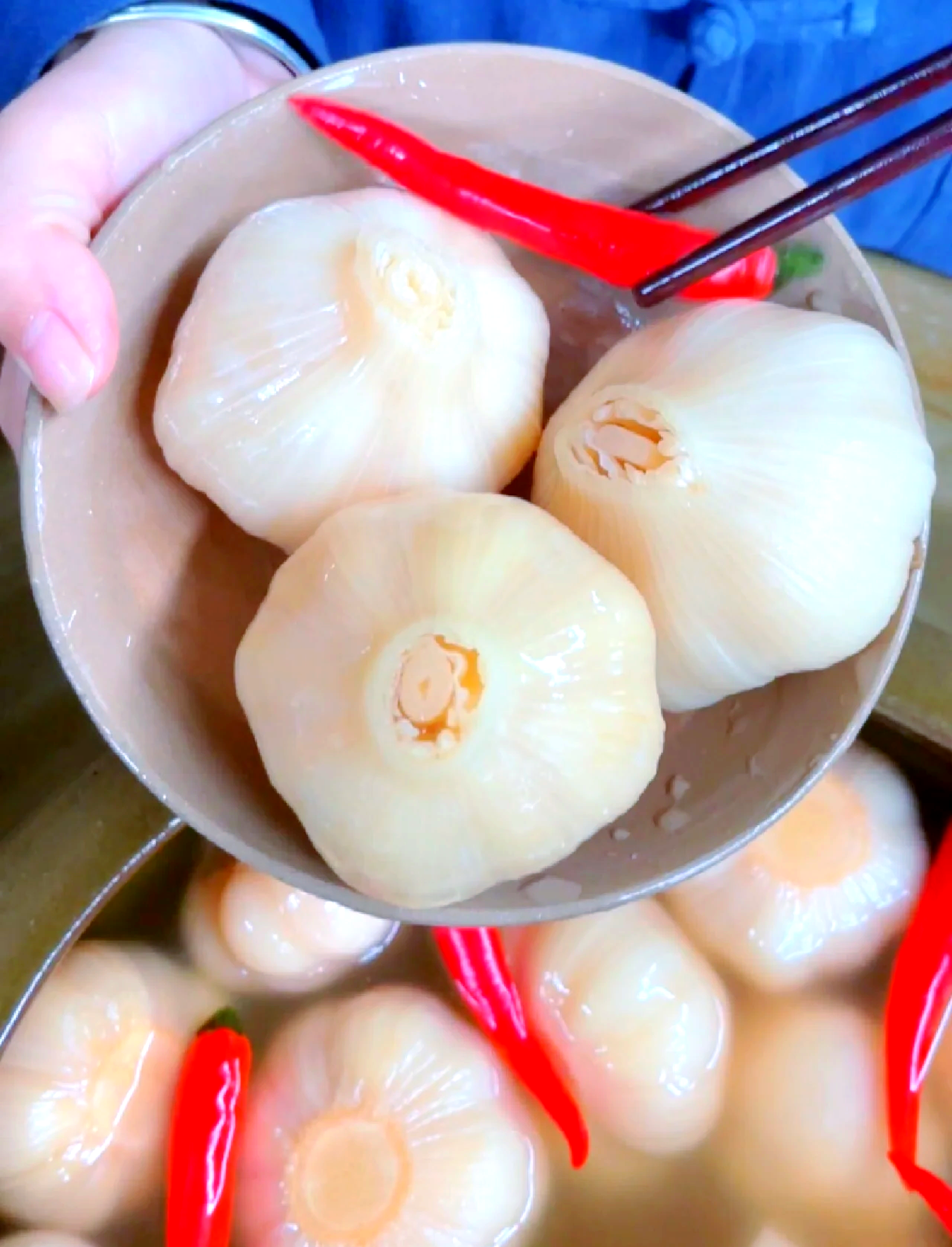 蒜为什么会变绿