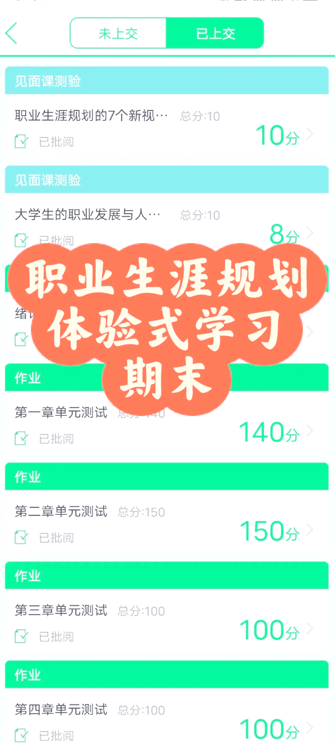 学习通生涯提升答案（超星通职业生涯提升答案）