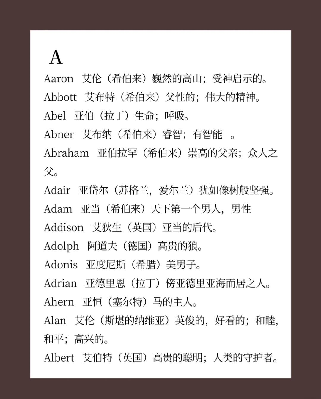 英国皇室姓氏一览表