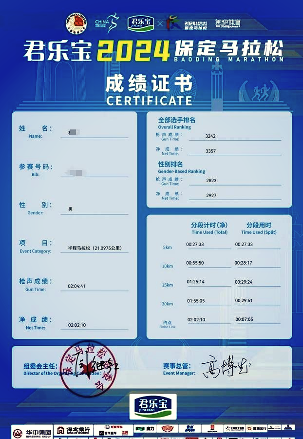 马拉松比赛证书官网查询(马拉松比赛证书官网查询入口)