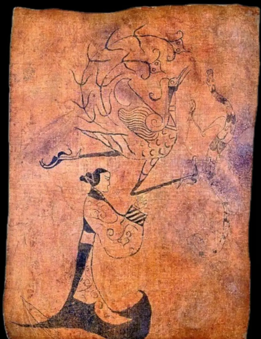 人物龙凤图作品鉴赏(人物龙凤图作品鉴赏观后感悟300字)