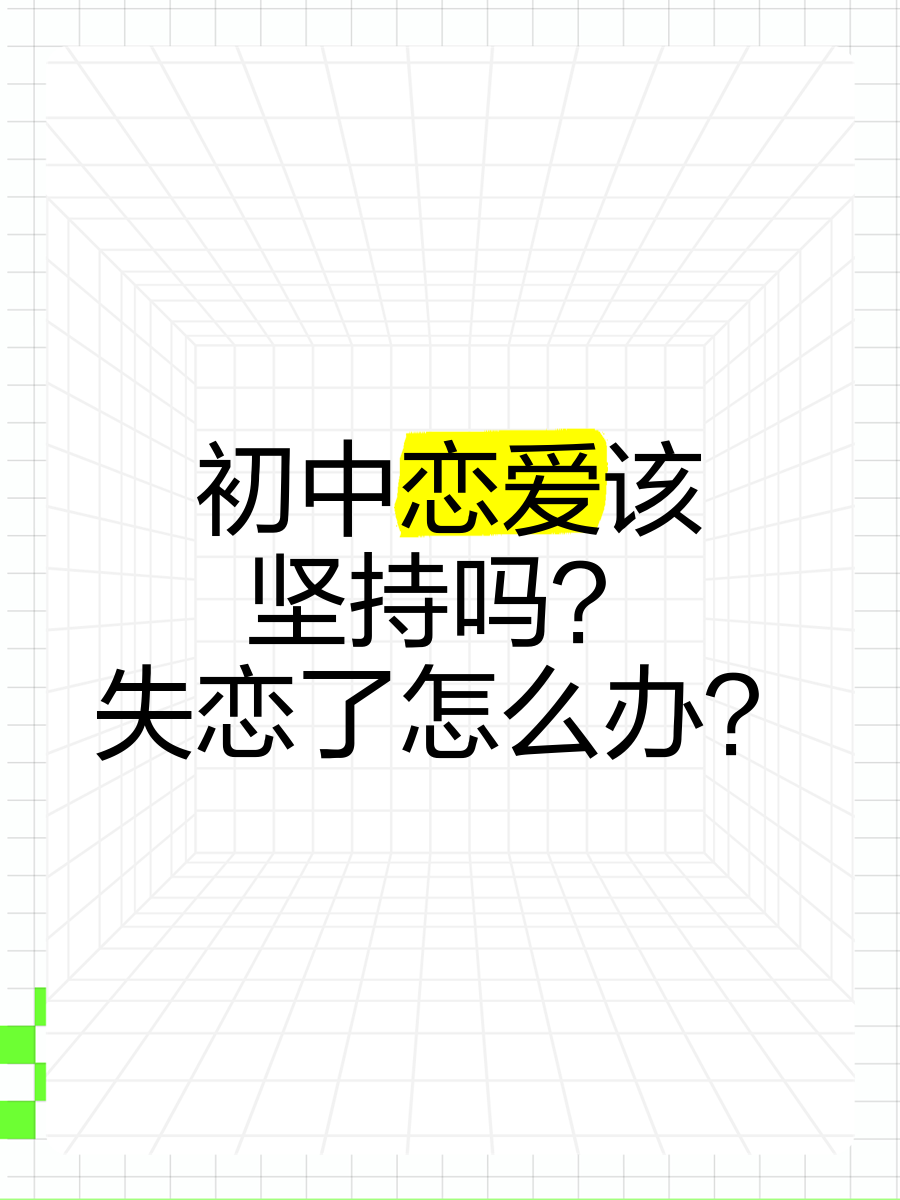 中学生谈恋爱怎么办