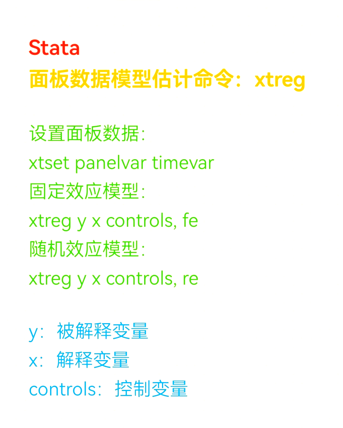 stata面板数据是什么