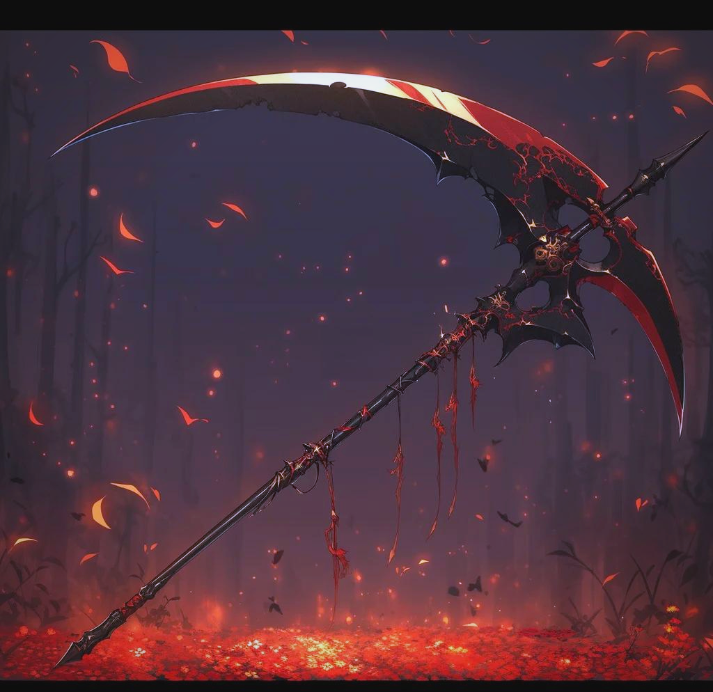 小说主角武器死神镰刀