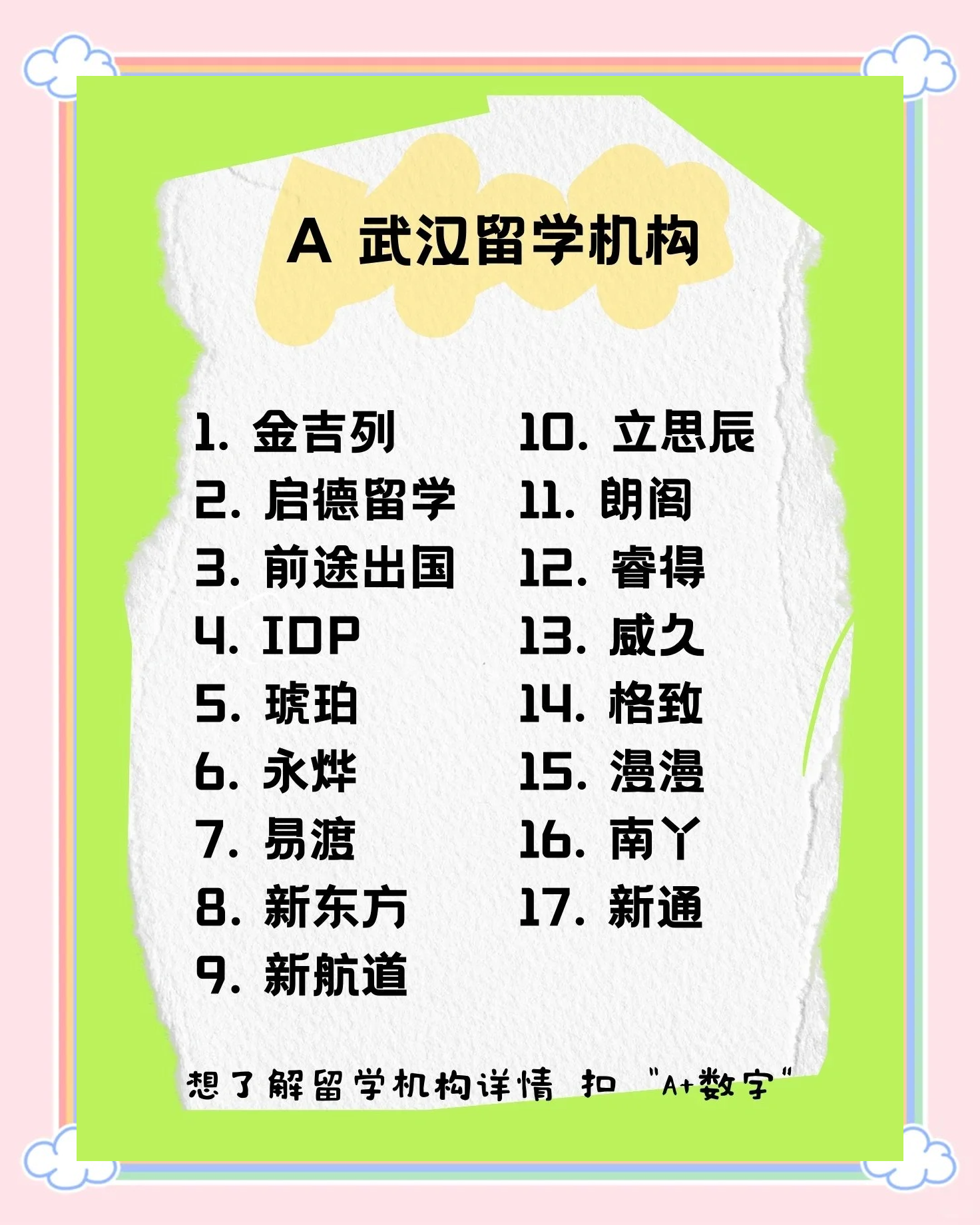 武汉留学机构