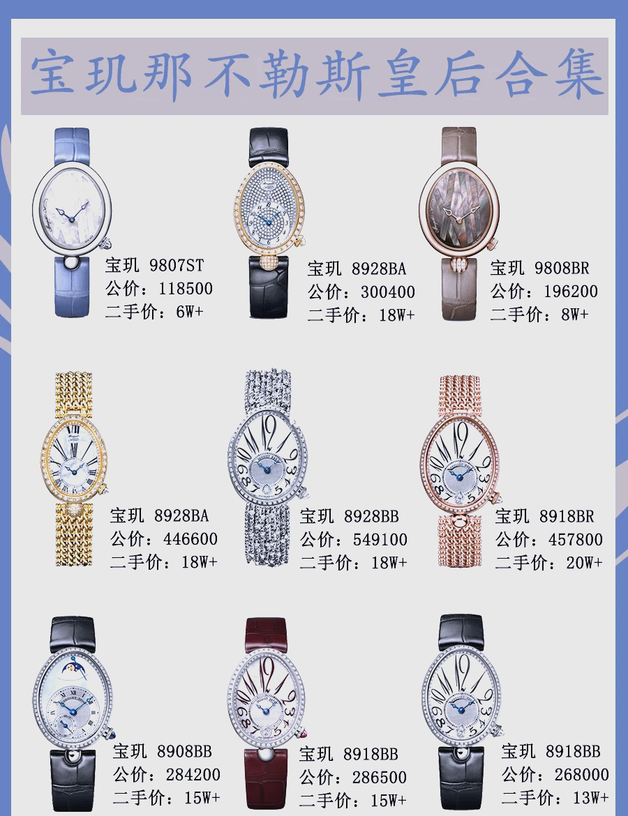 那不勒斯手表价格表