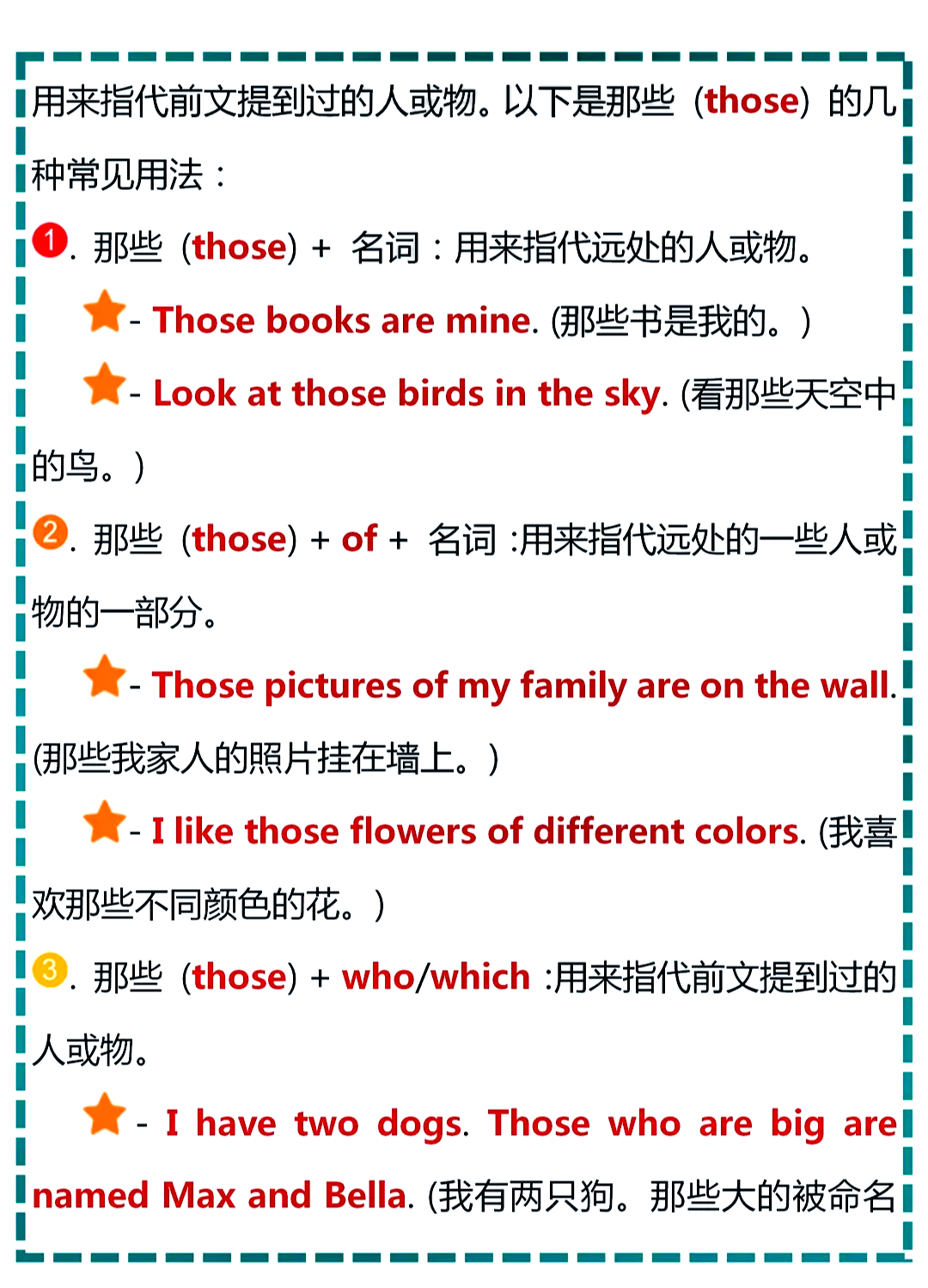 example词汇全解