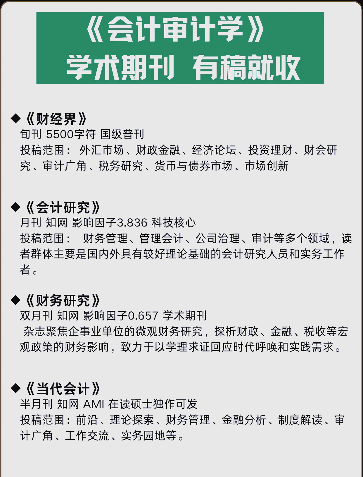 财经界是什么级别的期刊(财经界是什么级别的期刊类别)