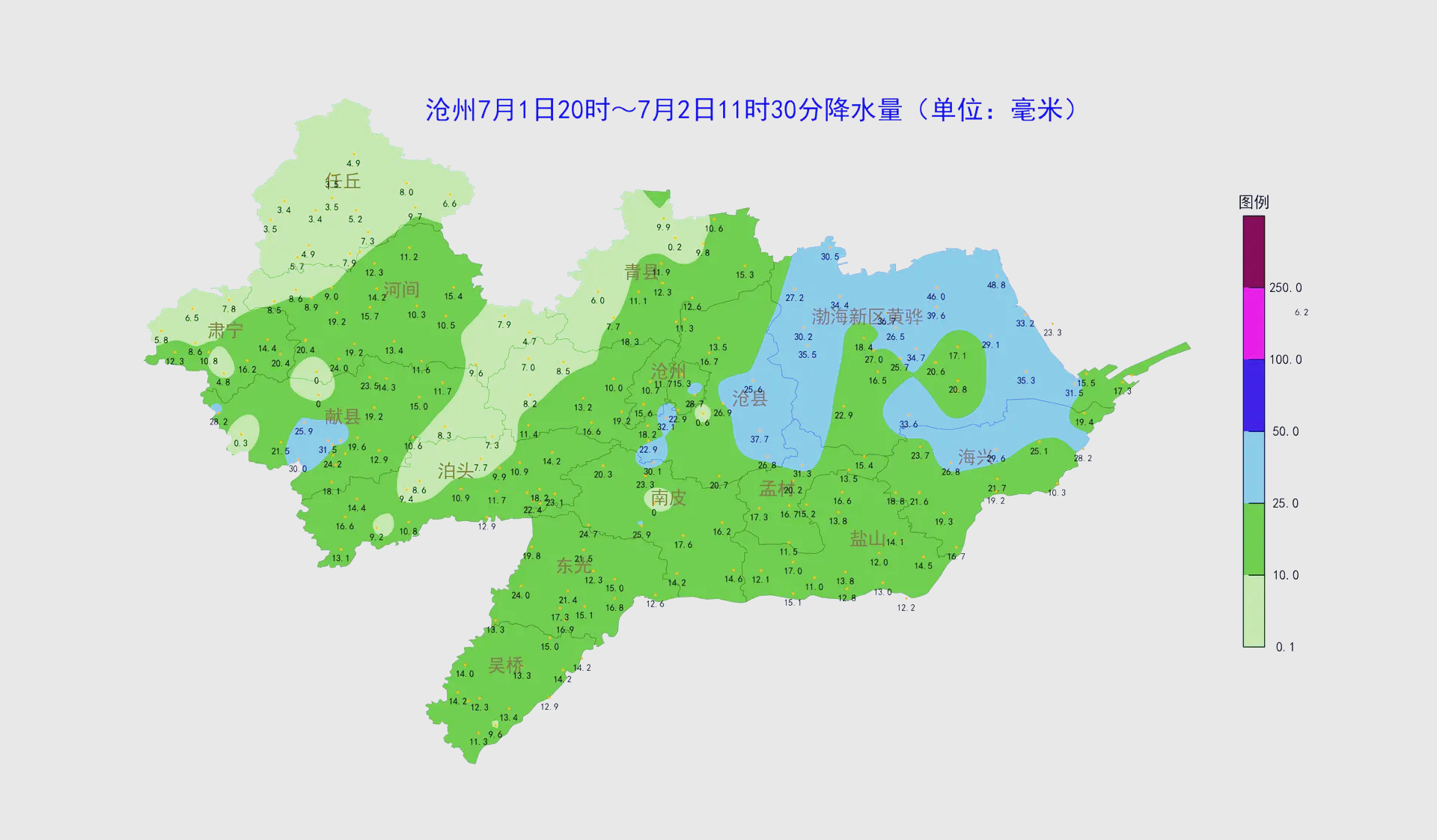 沧州天气情况