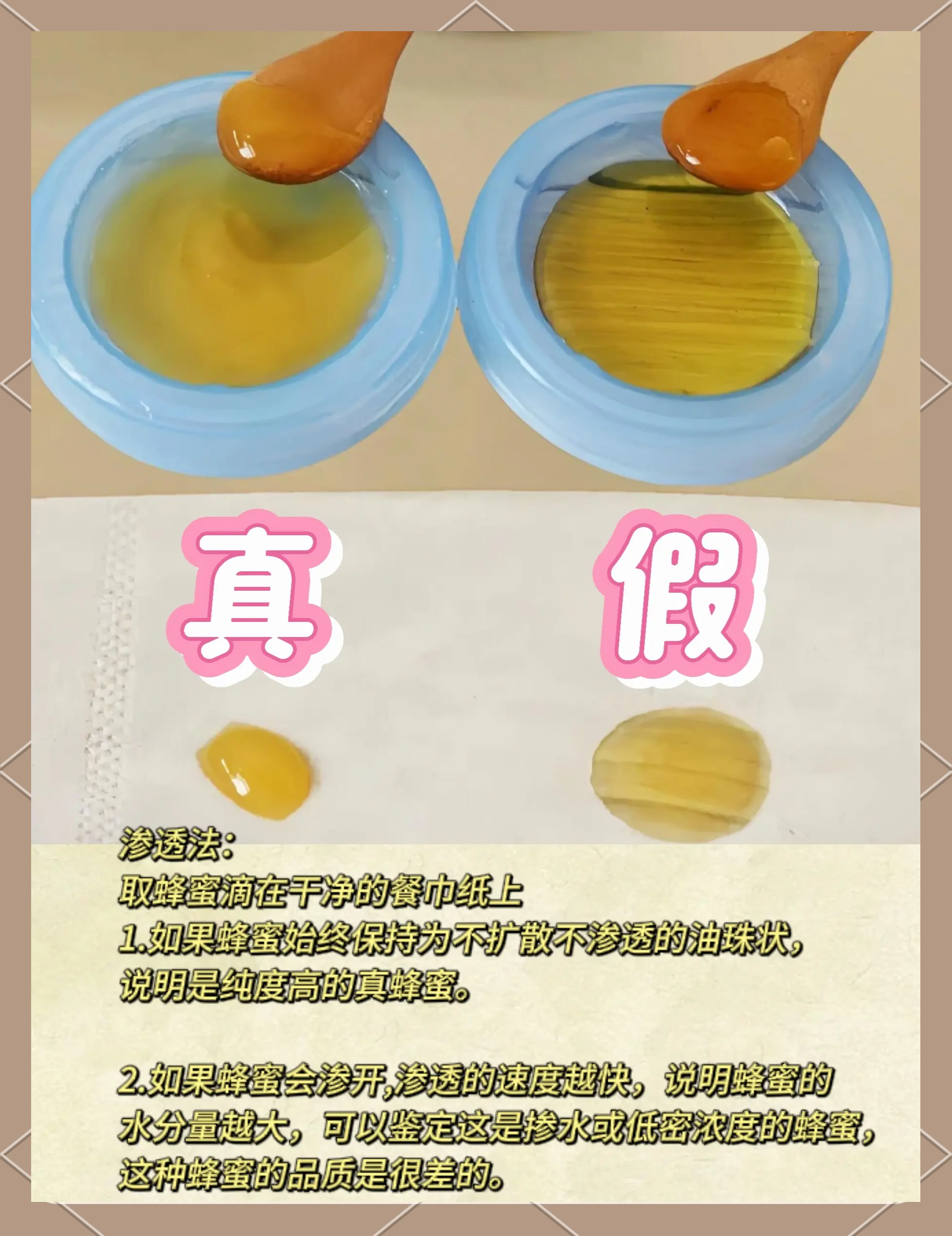 蜂蜜真假判断(蜂蜜真假判断标准)