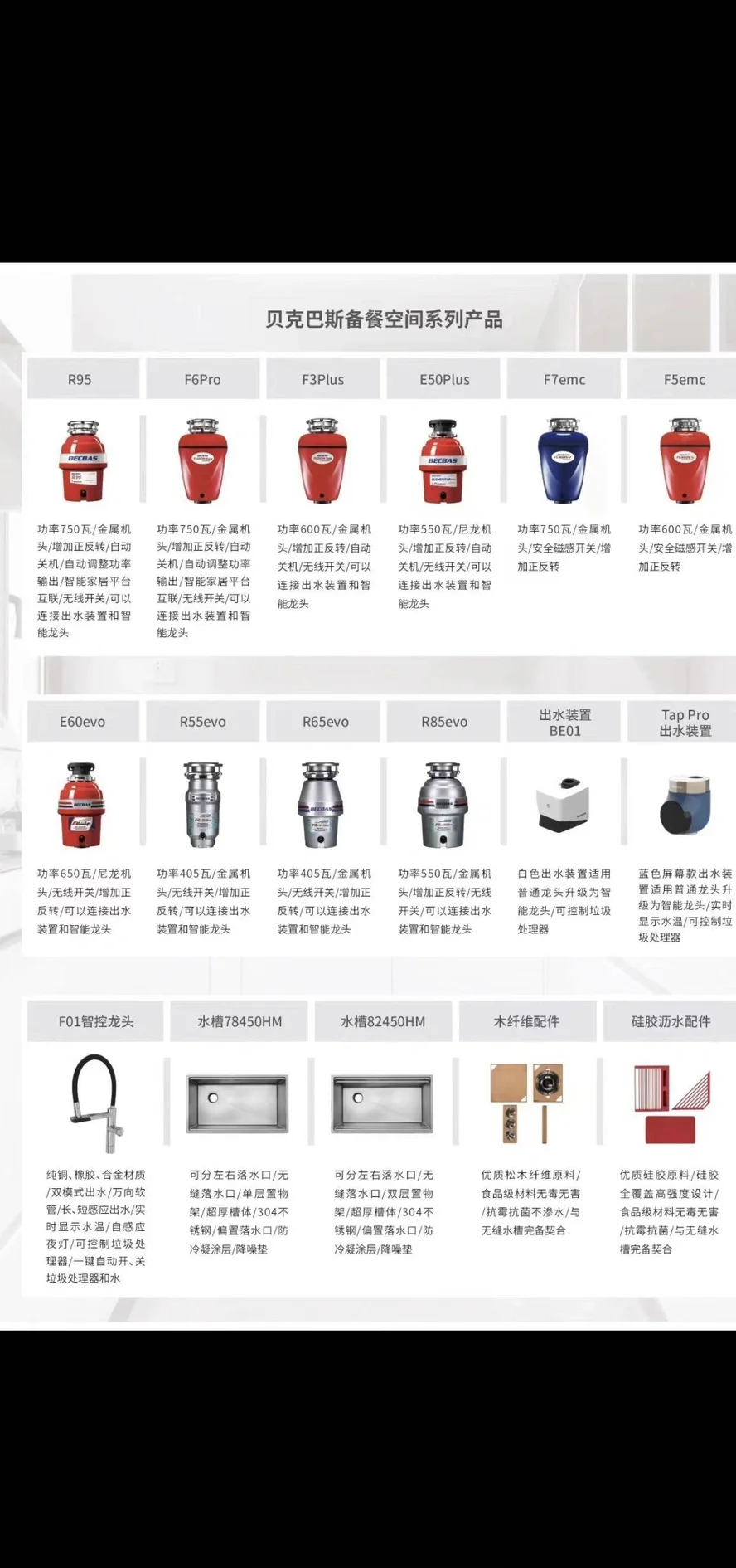 厨房宝垃圾处理器价格表