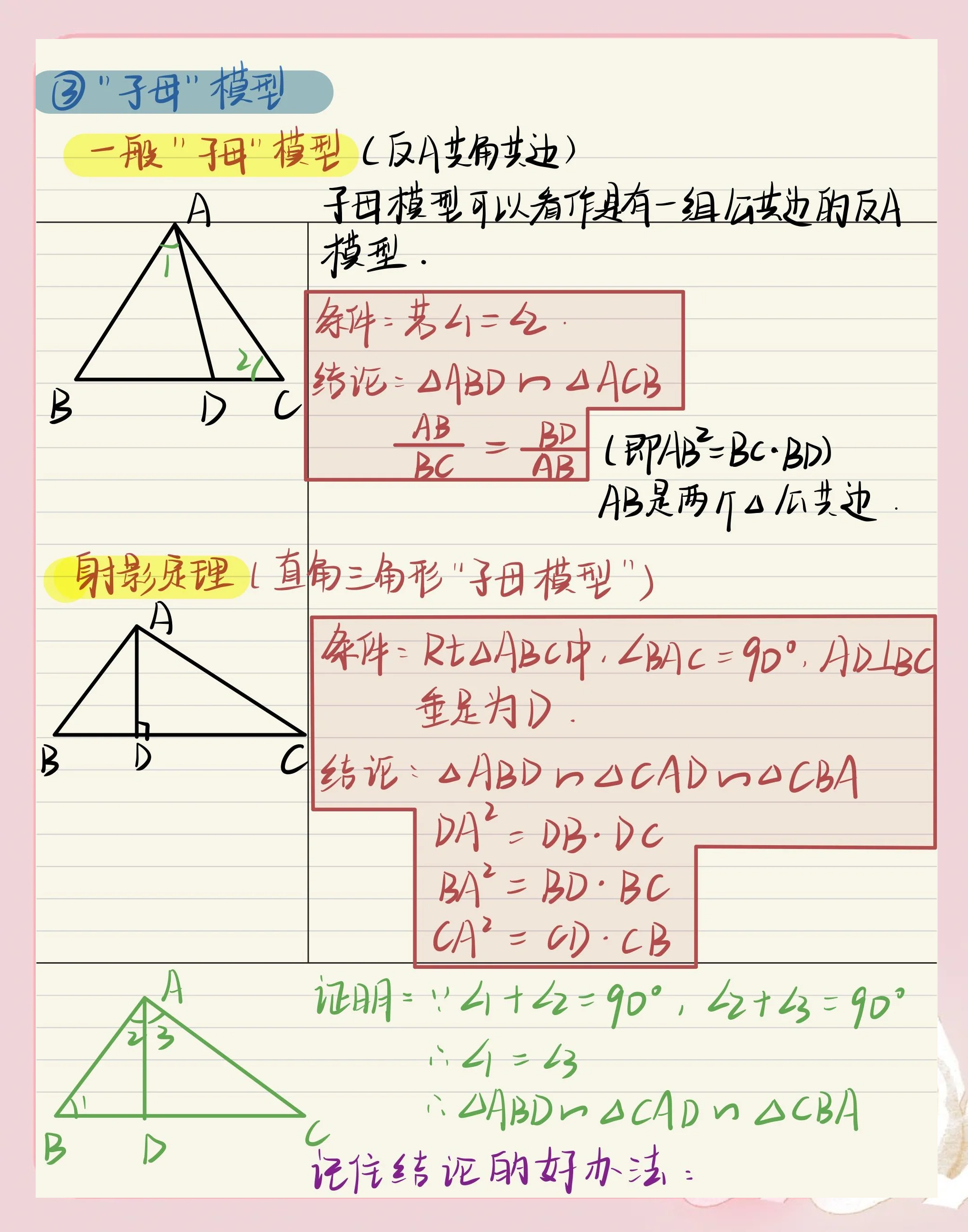 中考数学相似三角形判定与性质（含例题）的简单介绍
