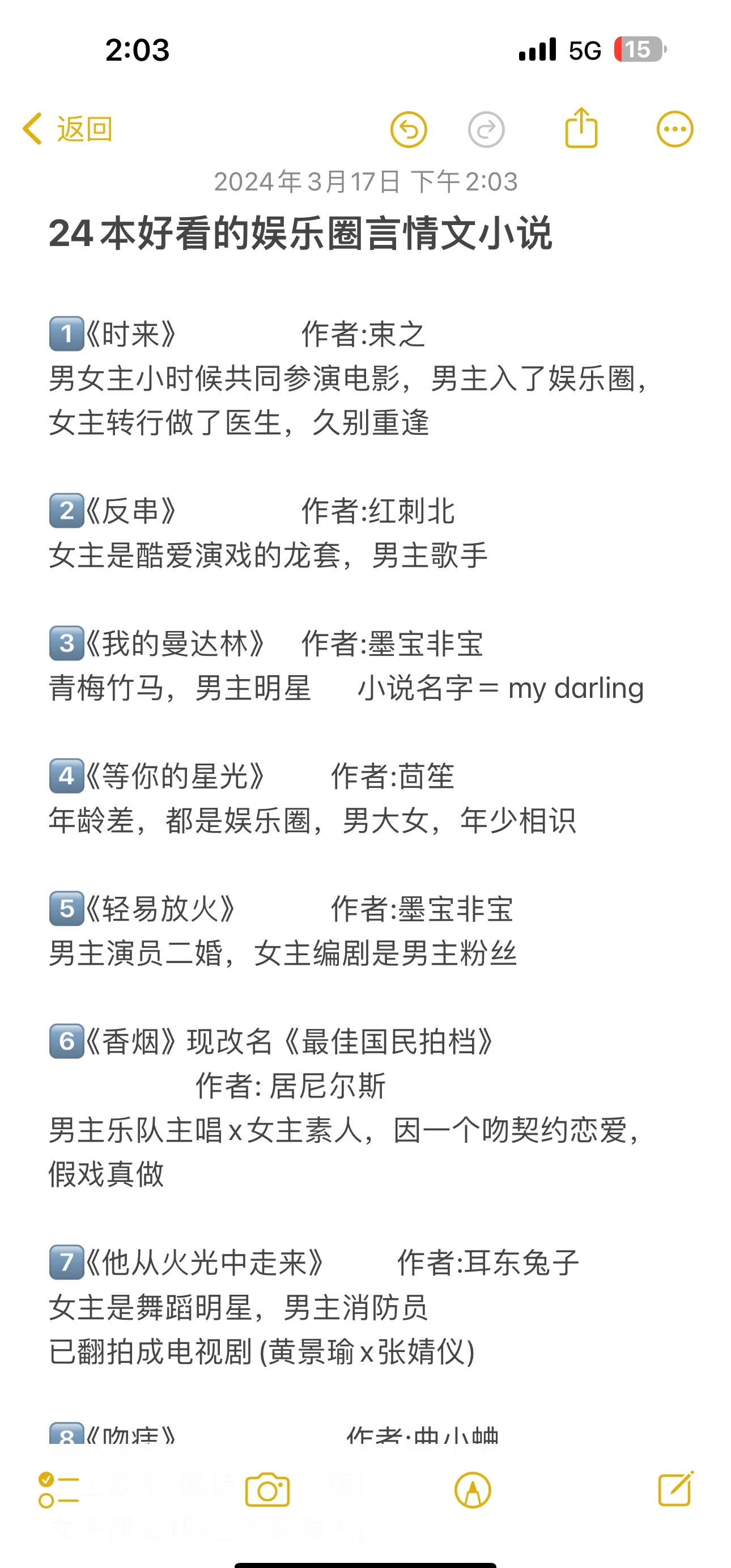 文娱经典小说排行榜