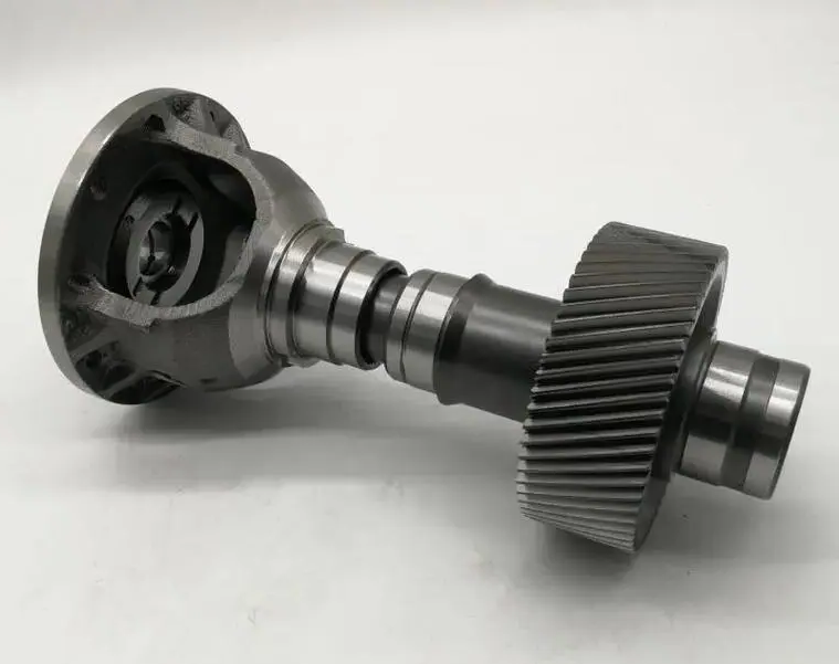 Auxiliary gear installation in HOWO transmission