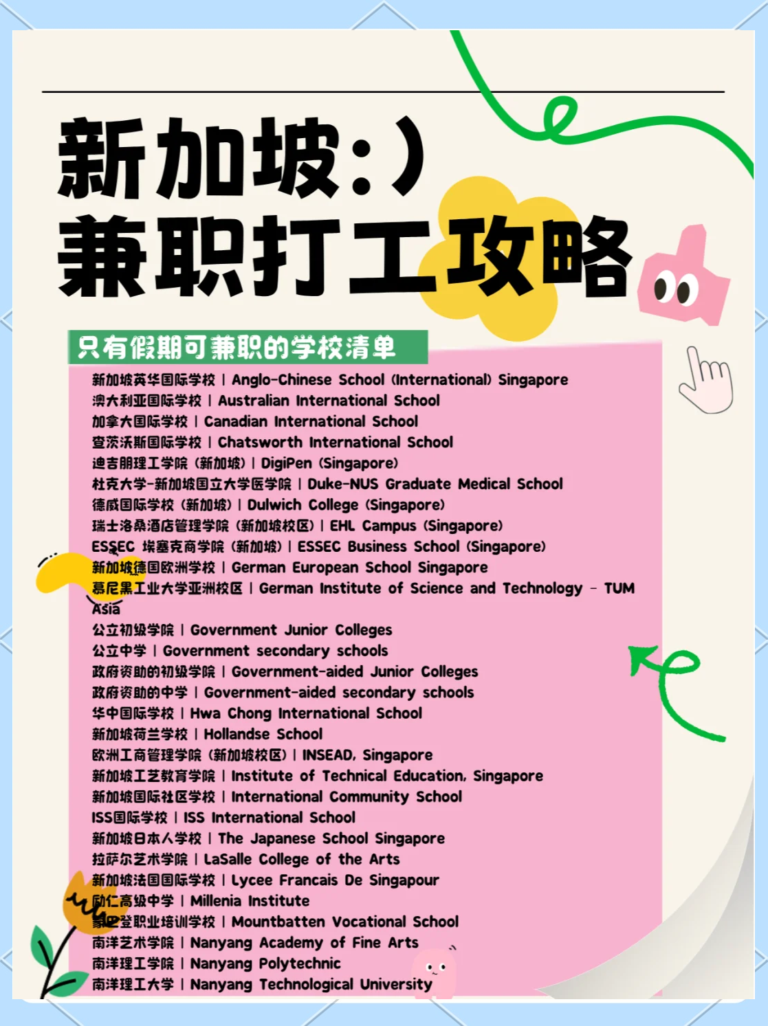 新加坡找兼职app找兼职须知