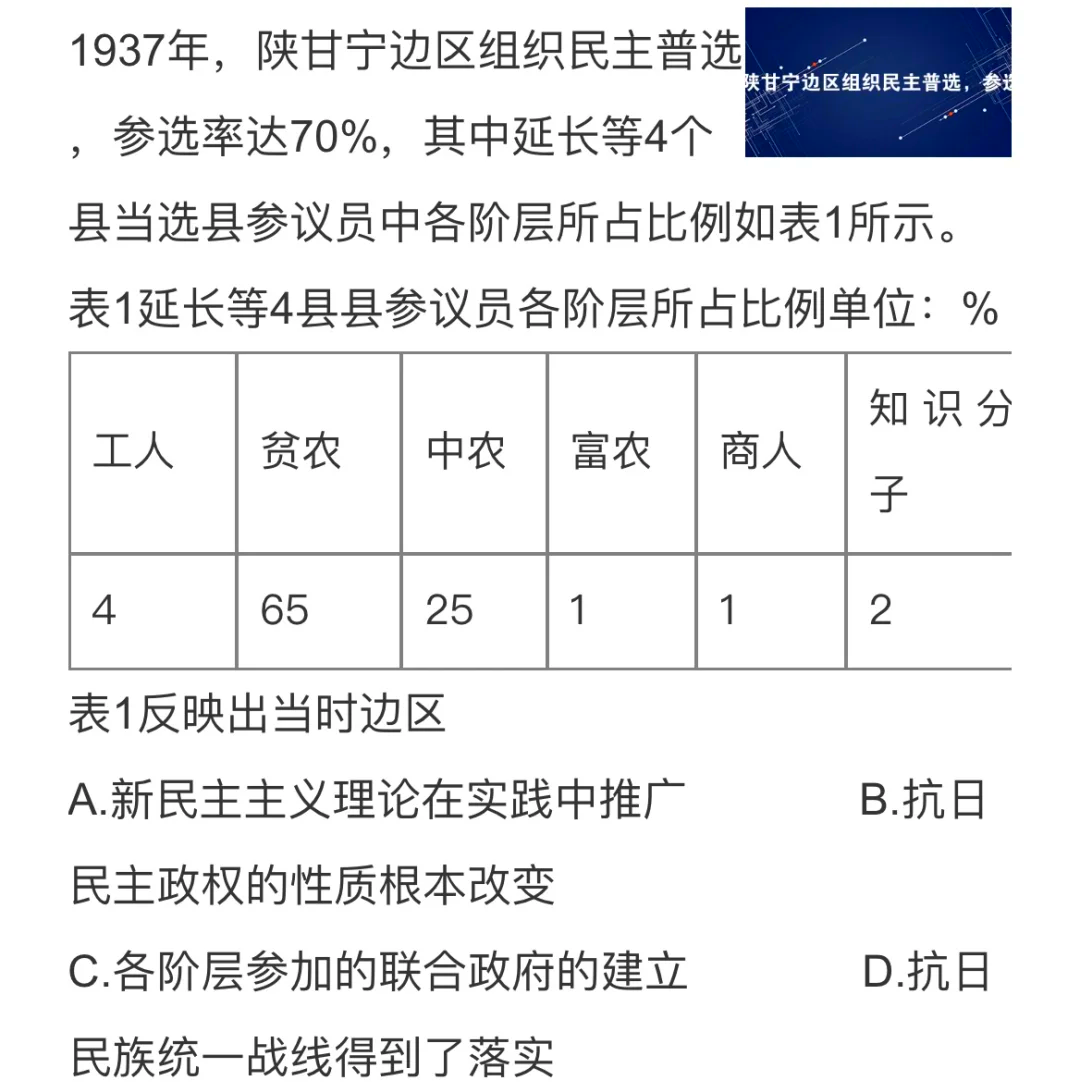 
高考历史选择题！技巧+练习，专项