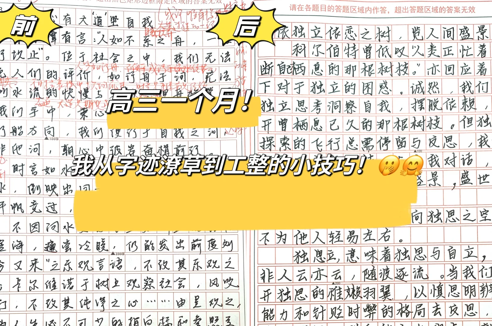 高考语文书写专项(规范/美观)的简单介绍 高考语文书写专项(规范/美观)的简单介绍