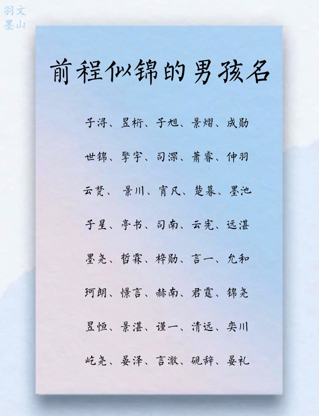 锦硕名字打分