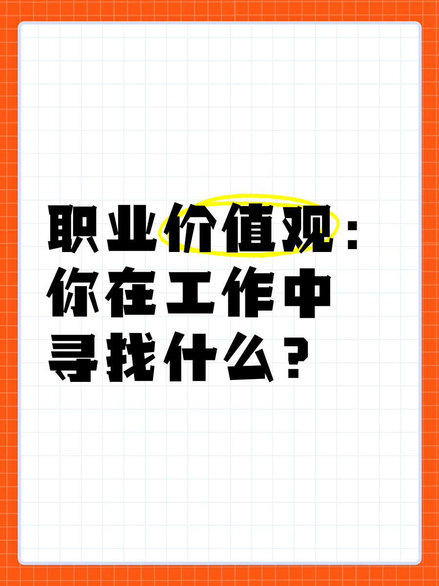 职业价值观的认识与看法(职业价值观的认识与看法怎么写)