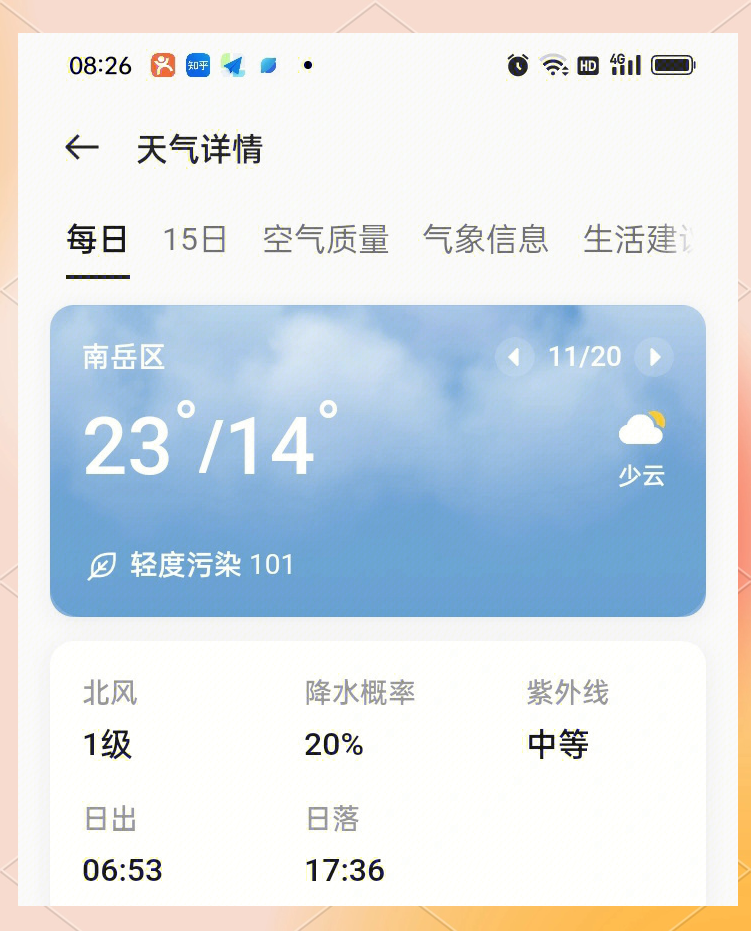 衡山天气