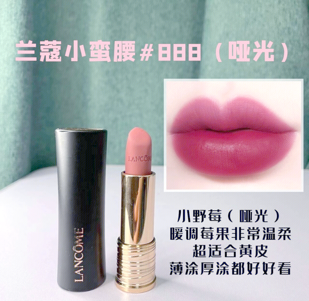 兰蔻唇膏系列(兰蔻唇膏系列区别)