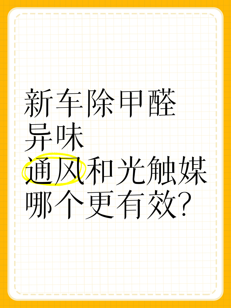 新车除味用什么方法效果好?(新车除味办法)