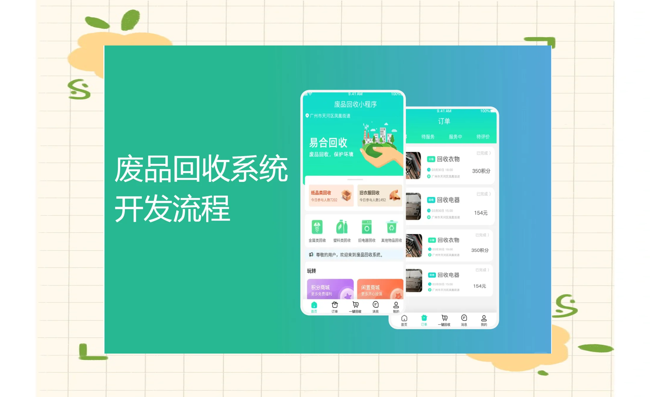收纸皮上门电话+app