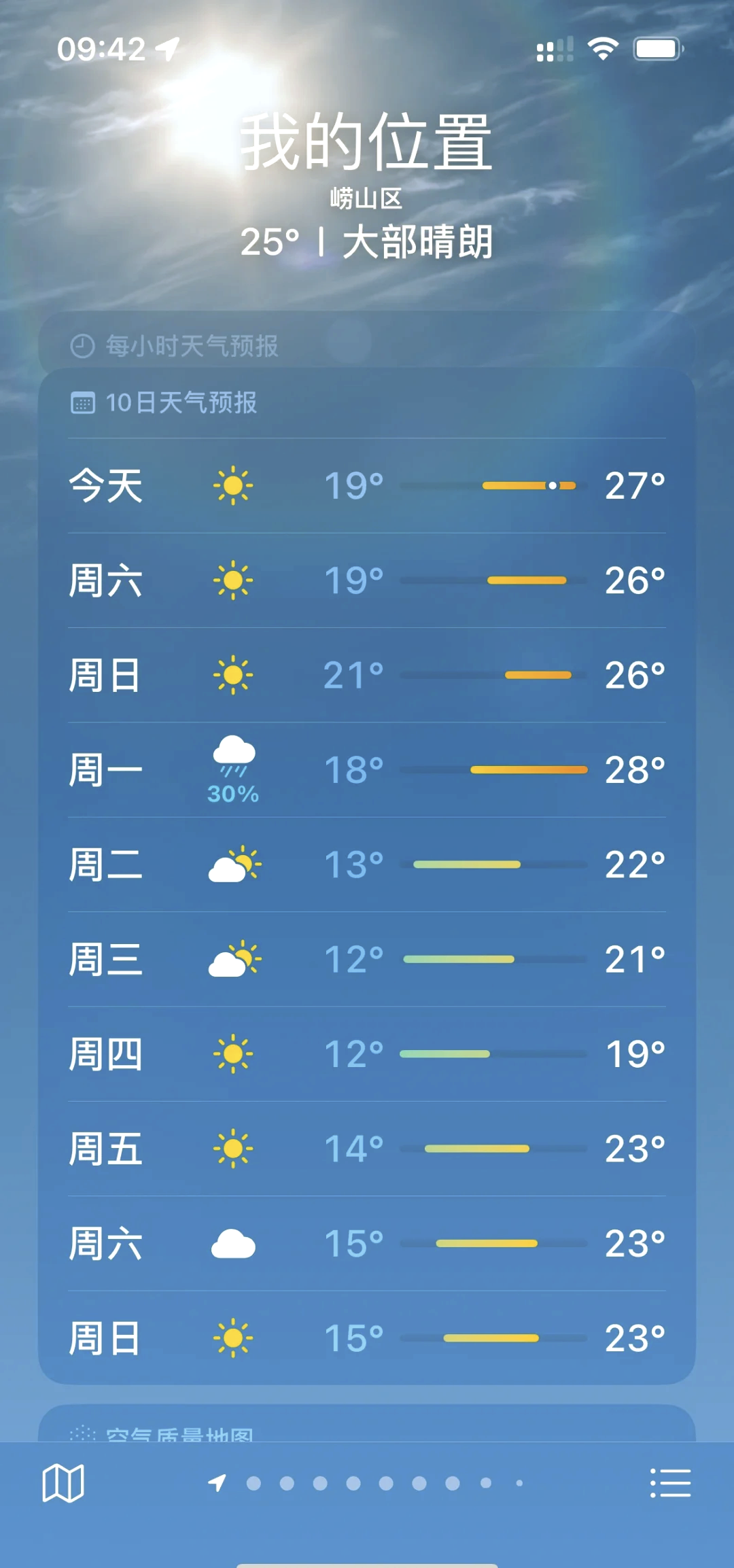 东西湖天气预报15天今日情况