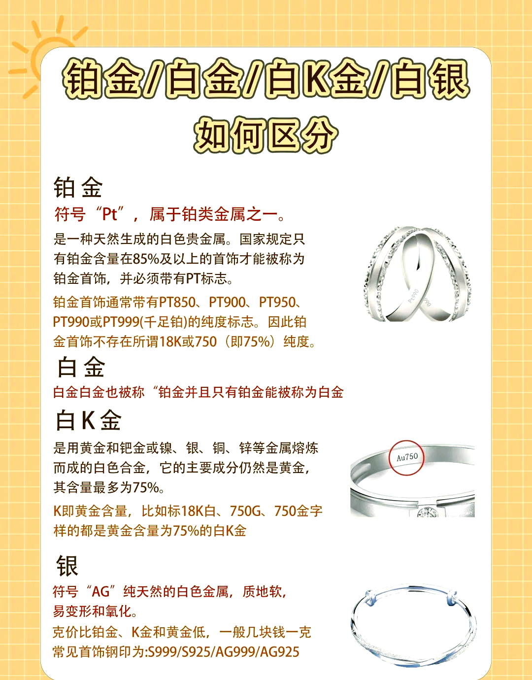 白金戒指价格表