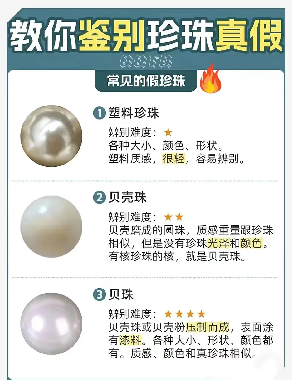十种假珍珠的图片