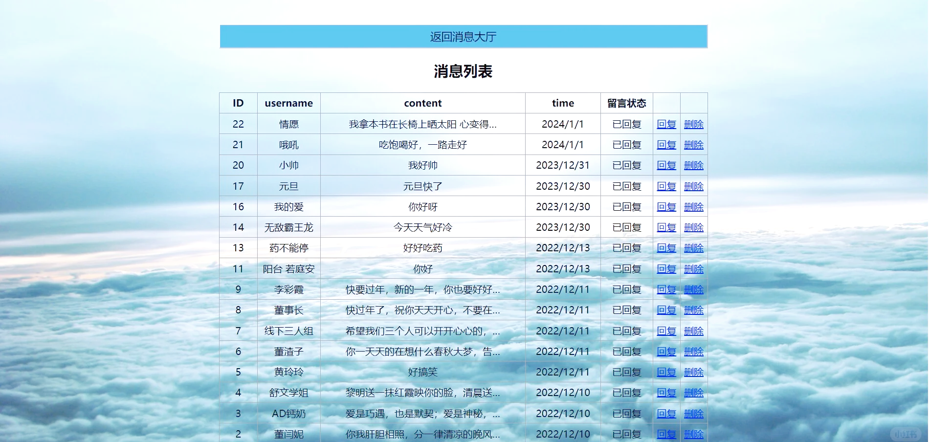 网站留言板代码，简单网页留言板代码