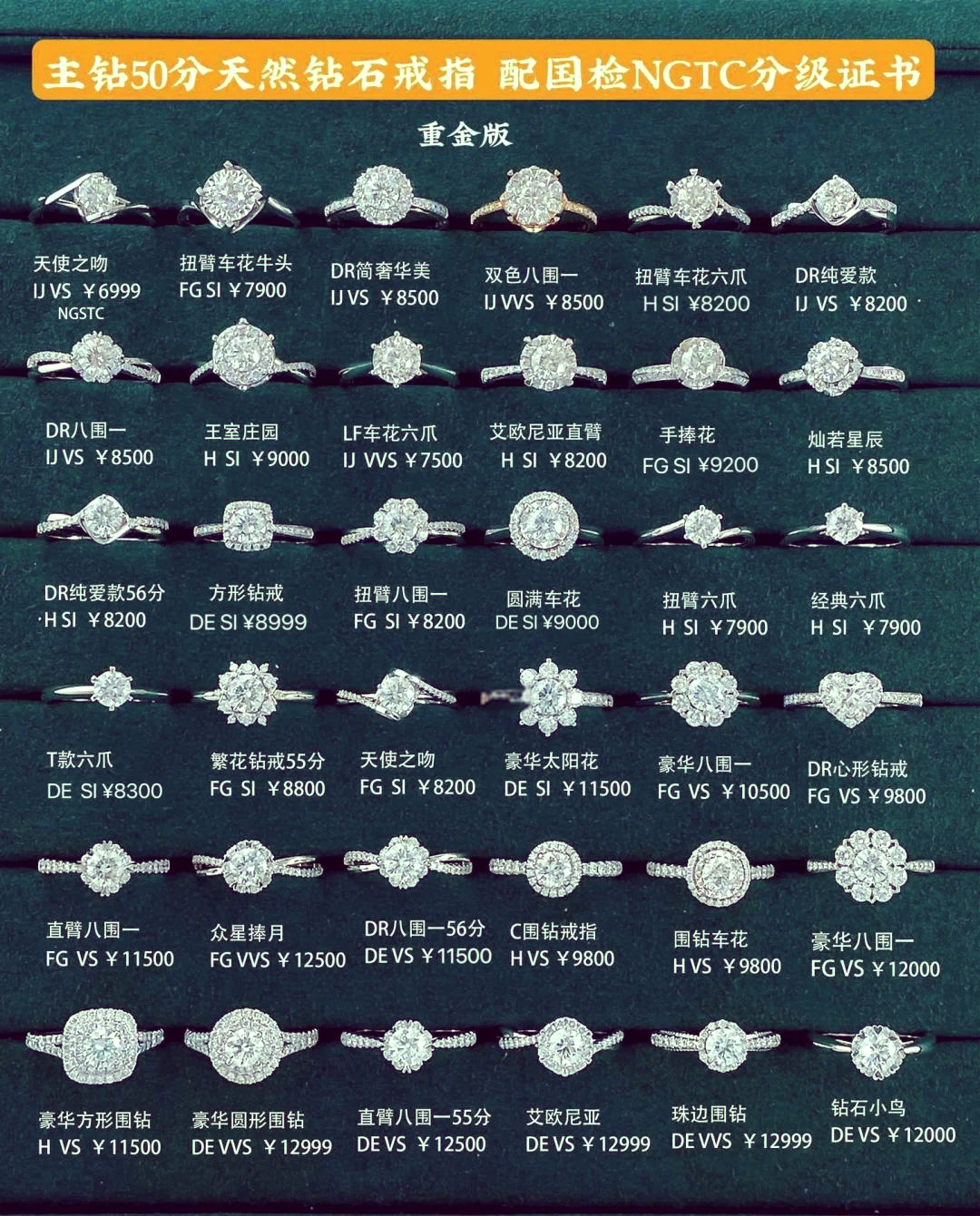 hw钻戒的档次