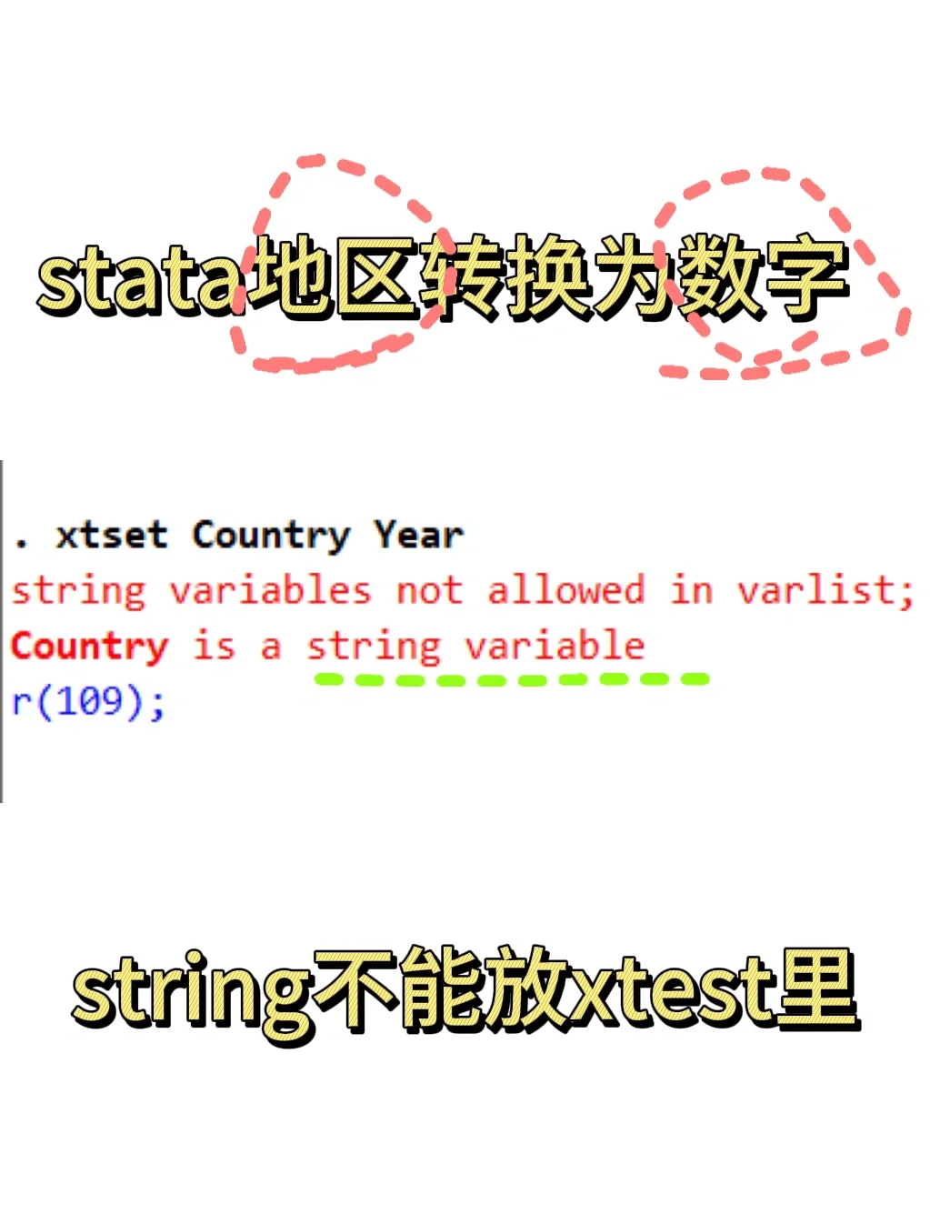 stata数字转换为字符