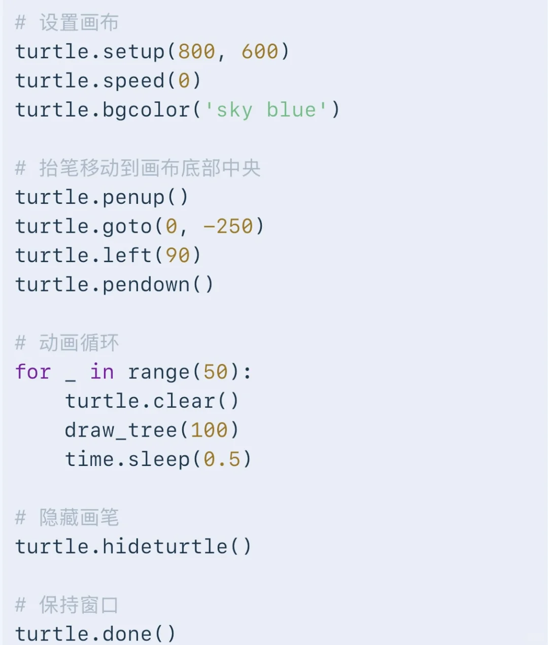 turtle创意作品代码