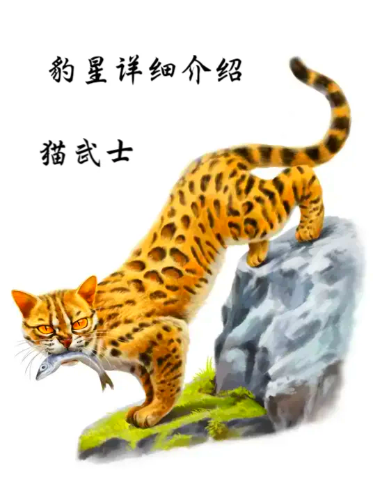 猫武士豹足图片