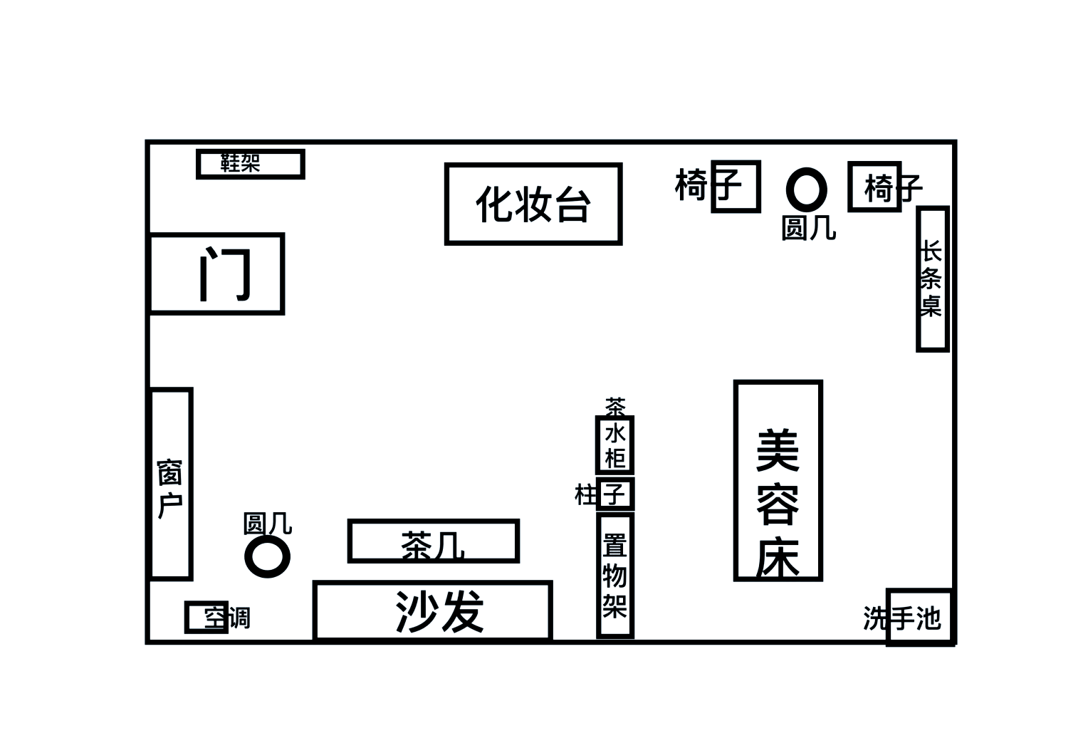 卫生许可证店面布局图图片