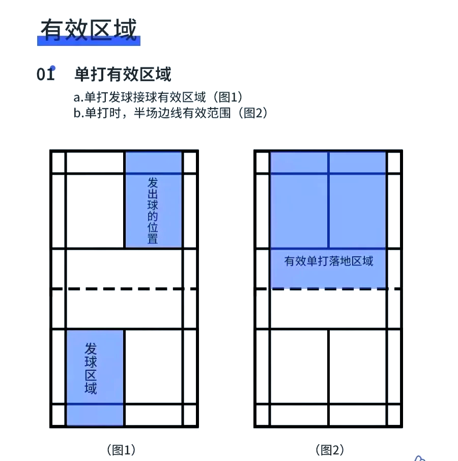 羽毛球出界怎么判定图片