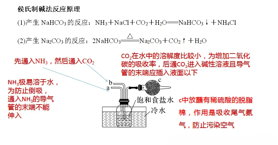 海水制碱 侯氏制碱法图片