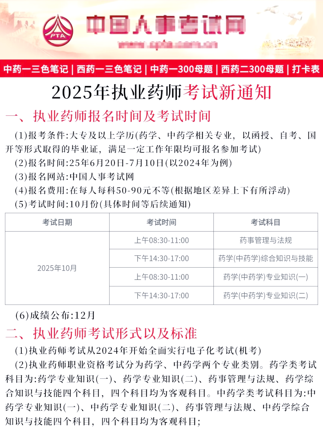 2025年执业药师报名条件及备考攻略