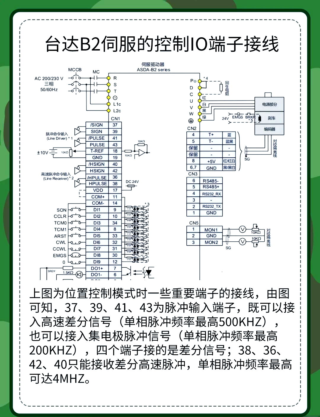 台达b2脉冲接线图图片